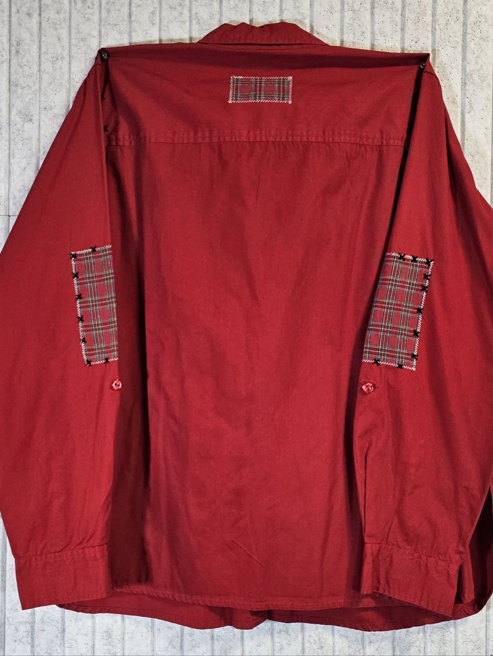 Bobbie Brooks Red Moose Button Down Shirt Women’s 18W 20W Plus Cotton - Picture 3 of 3
